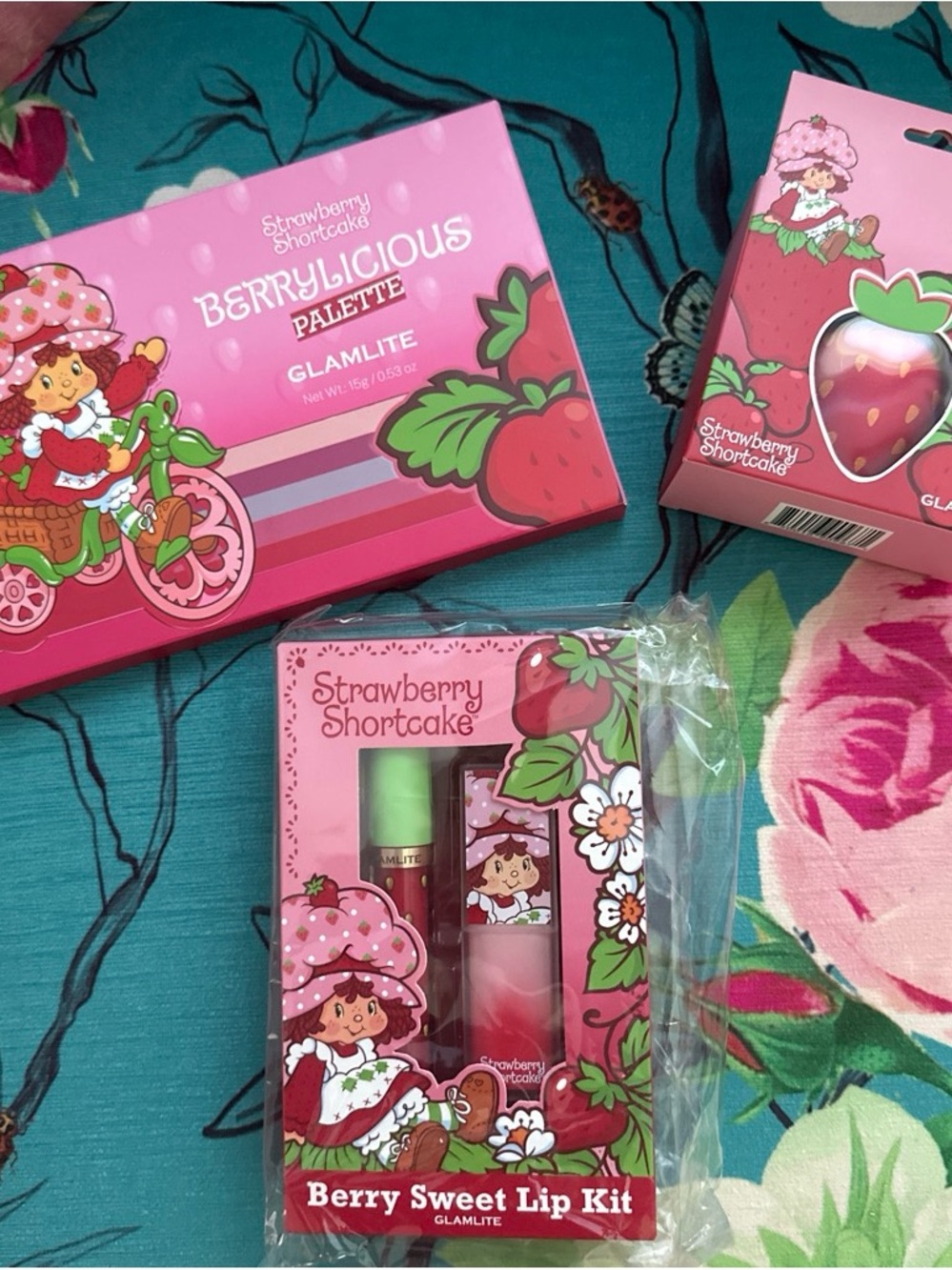 GLAMLITE Strawberry Shortcake Berry Sweet Lip Kit - Pink